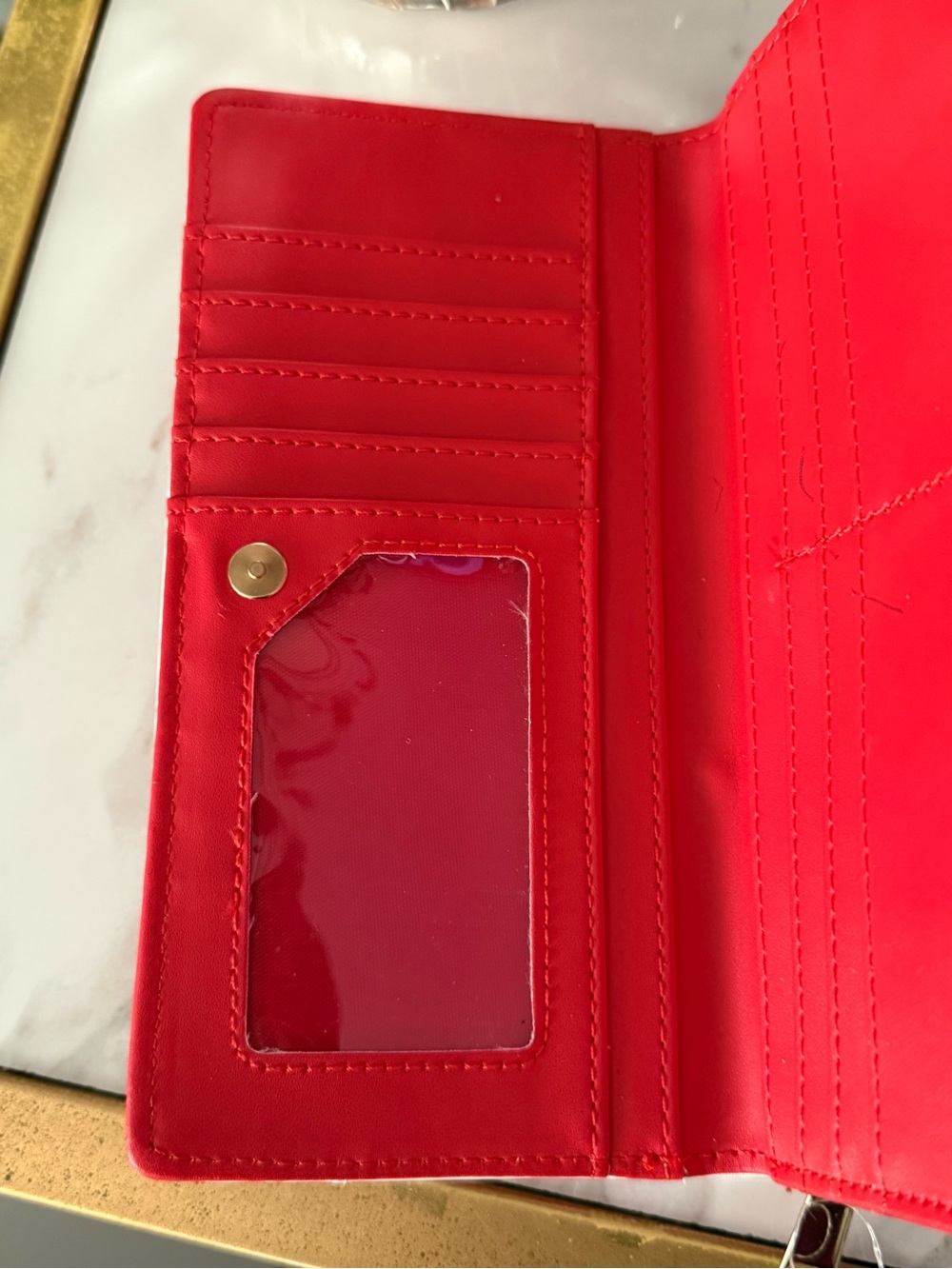 Coca-Cola zip wallet with Coca-Cola logos - Picture 5 of 13